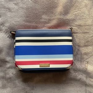 Kate Spade-Laurel Way Striped Carsen Crossbody!